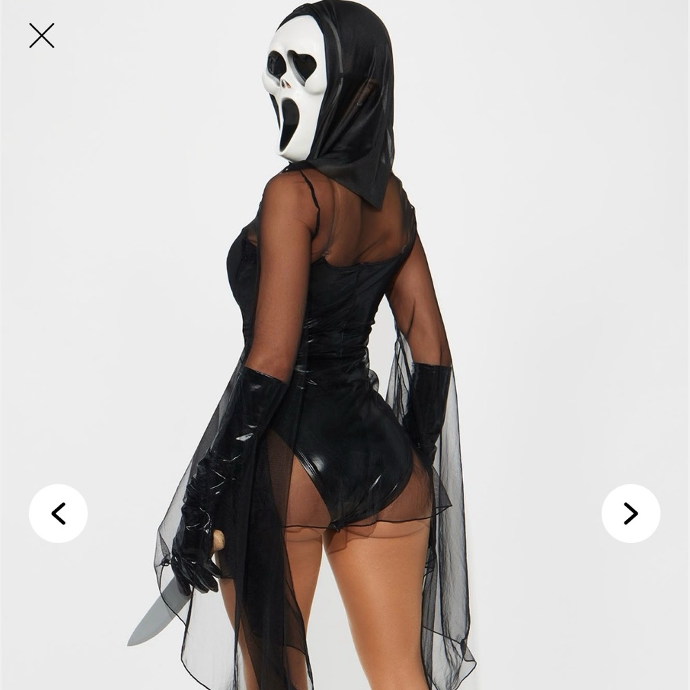 Scream 🔥 ghostface costume cosplay Halloween Fashion Nova sexy - Picture 5 of 5